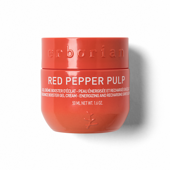 Gel Cr&egrave;me Booster d'&Eacute;clat Red Pepper Pulp Erborian - pot de 50 ml