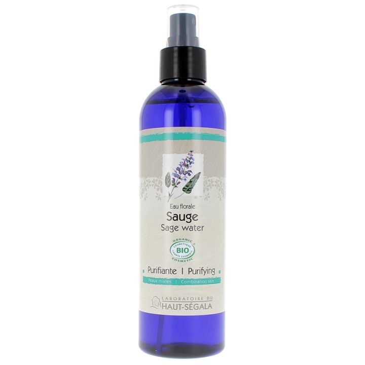 Eau Florale de Sauge Bio Purifiante Laboratoire Haut-S&eacute;gala - Spray de 250 ml