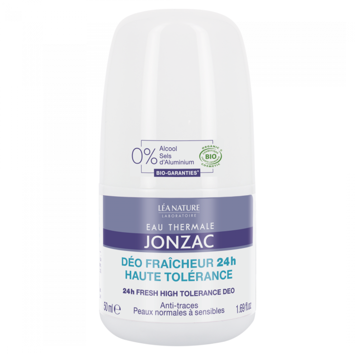 Eau Thermale Jonzac D&eacute;odorant hypoallerg&eacute;nique L&eacute;a Nature - roll-on de 50 ml