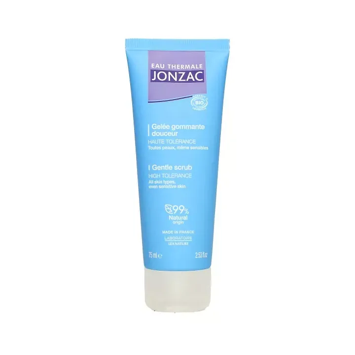 Gel&eacute;e gommante douceur Eau Thermale Jonzac - tube de 75ml