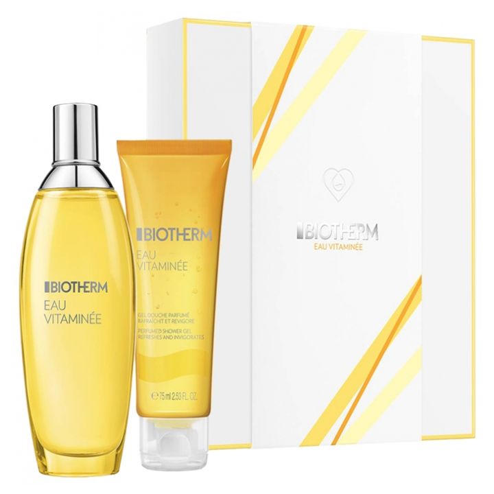 Eau Vitamin&eacute;e Eau de toilette + Gel douche parfum&eacute; offert Biotherm - coffret de 2 produits