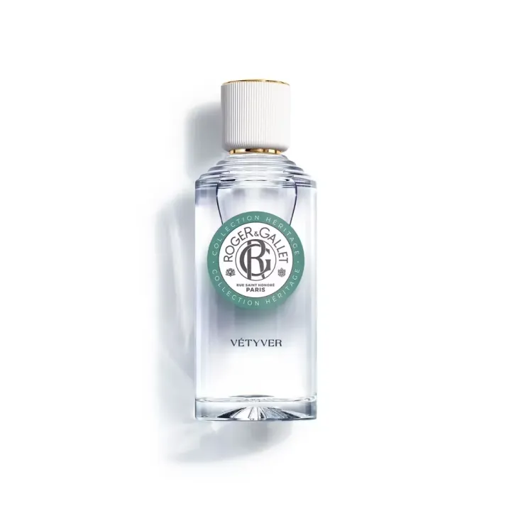 Eau parfum&eacute;e bienfaisante Vetyver Roger & Gallet - flacon de 100ml