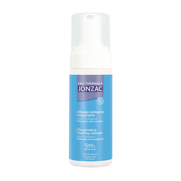 Mousse nettoyante oxyg&eacute;nante Eau Thermale Jonzac - flacon de 150 ml