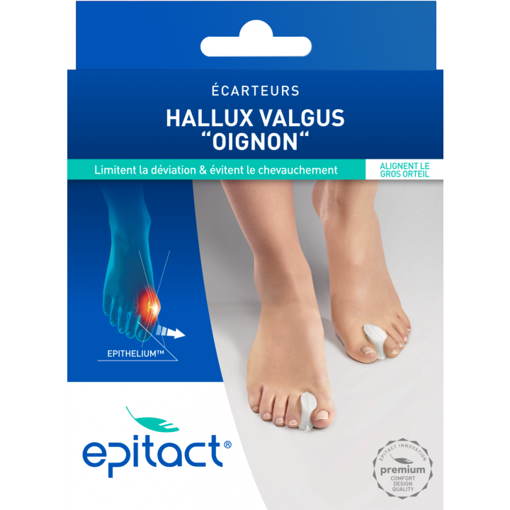 Ecarteurs Hallux Valgus Epitact - 2 unit&eacute;s