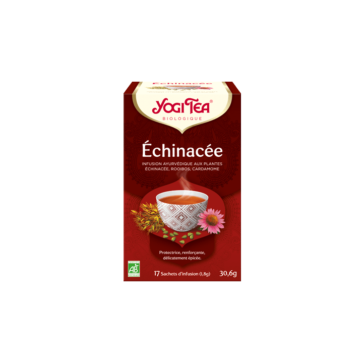 Echinac&eacute;e bio Yogi Tea - boite de 17 sachets 
