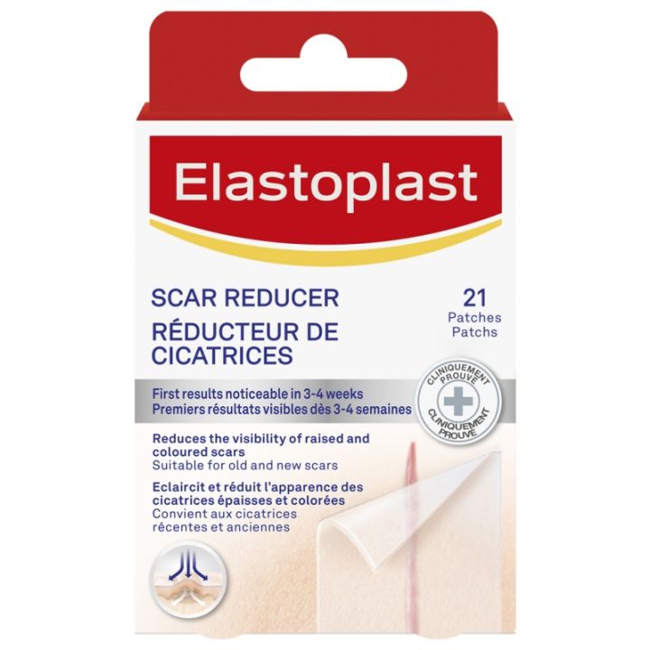 R&eacute;ducteur de cicatrices Elastoplast - boite de 21 patchs