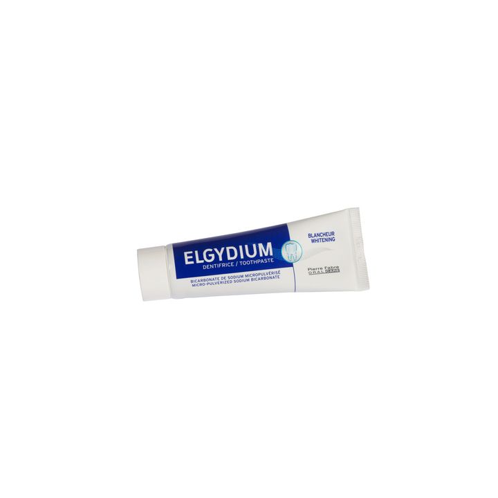 Elgydium blancheur dentifrice au bicarbonate micropulv&eacute;ris&eacute; - tube de 50 ml