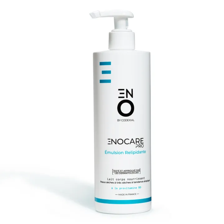 Enocare pro &eacute;mulsion relipidante ENO laboratoire Codexial - flacon pompe de 400 ml