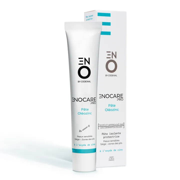 Enocare pro p&acirc;te ol&eacute;ozinc isolante et protectrice ENO laboratoire Codexial - tube de 50ml