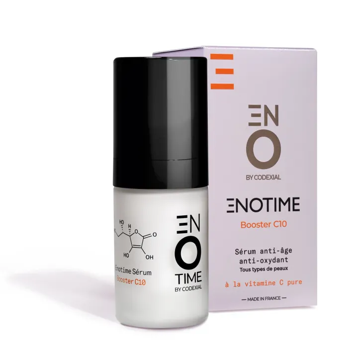 Enotime Booster C10 s&eacute;rum anti-oxydant ENO laboratoire Codexial - flacon-pompe de 15ml