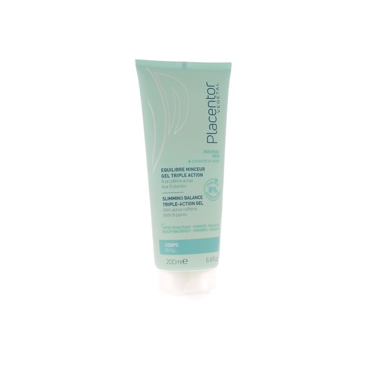 Equilibre minceur gel triple action Placentor v&eacute;g&eacute;tal - tube de 200 ml