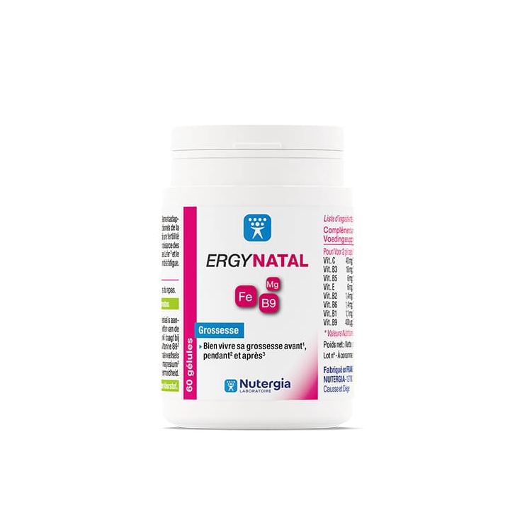 ErgyNatal Nutergia - 60 g&eacute;lules