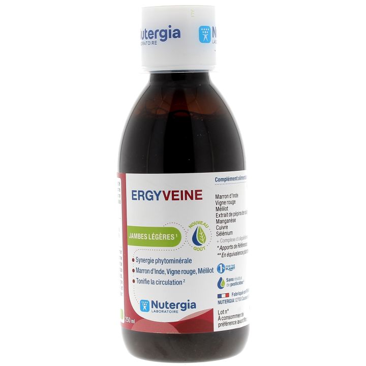 Ergyveine Nutergia - flacon de 250 ml