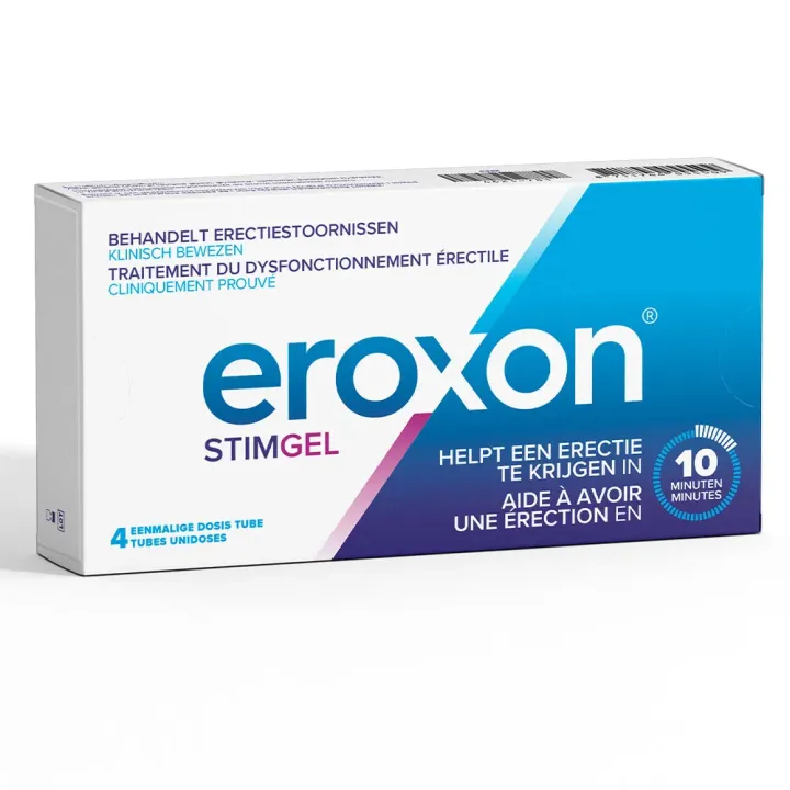 Eroxon Stimgel dysfonctionnement &eacute;rectile Cooper - bo&icirc;te de 4 tubes unidoses