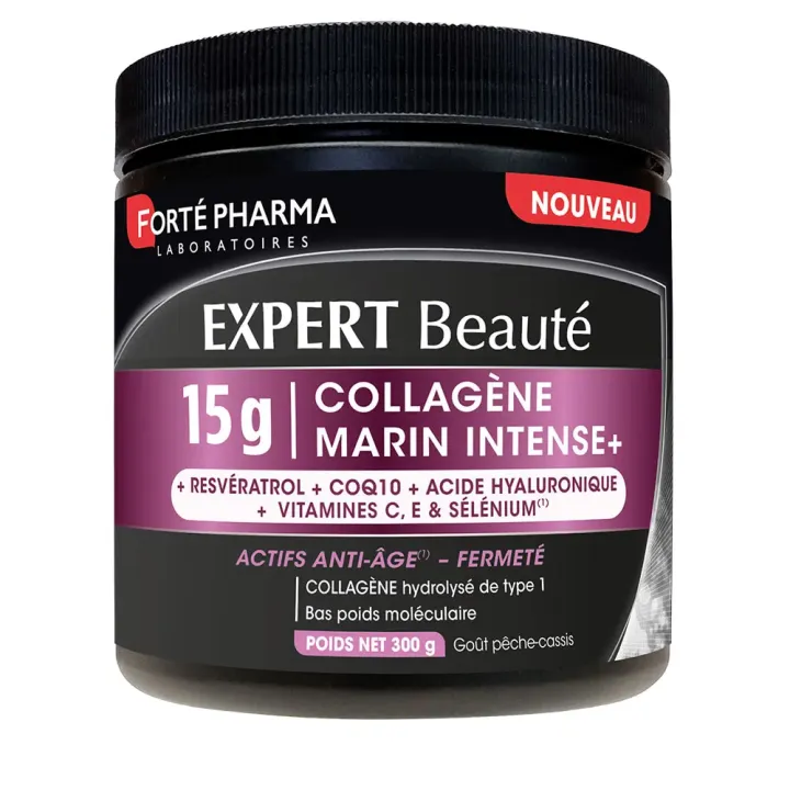 Expert Beaut&eacute; collag&egrave;ne marin intense + Fort&eacute; Pharma - pot de 300g