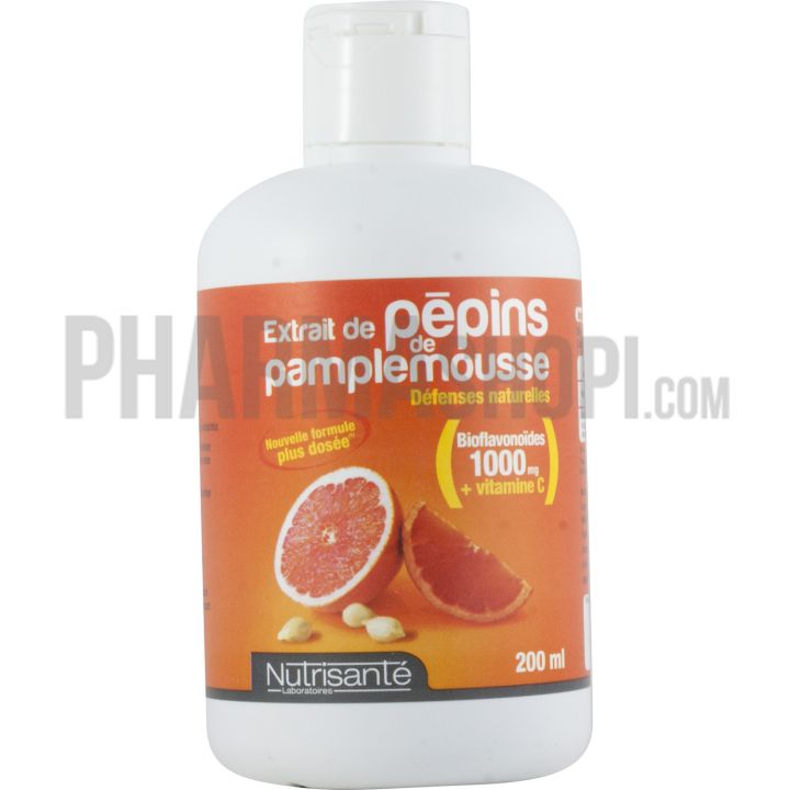 Extrait de p&eacute;pins de pamplemousse Nutrisant&eacute; - flacon de 200 ml