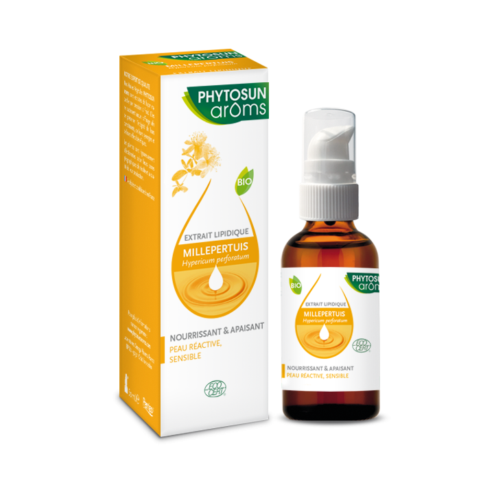 Extrait lipidique de millepertuis Phytosun Ar&ocirc;ms - flacon de 50 ml
