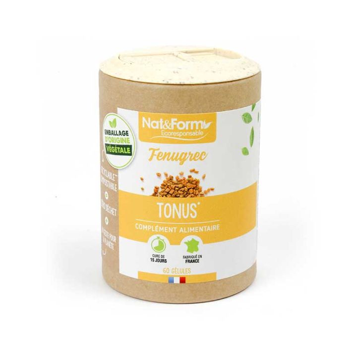 Fenugrec Ecoresponsable Nat&Form - boite de 60 g&eacute;lules