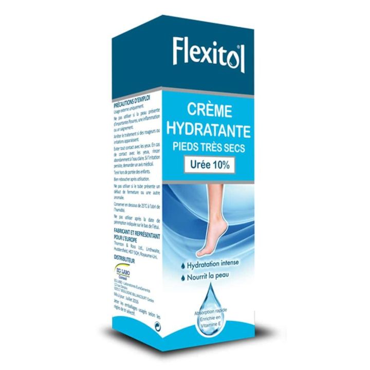 Flexitol cr&egrave;me hydratante pieds tr&egrave;s secs - tube de 85 g