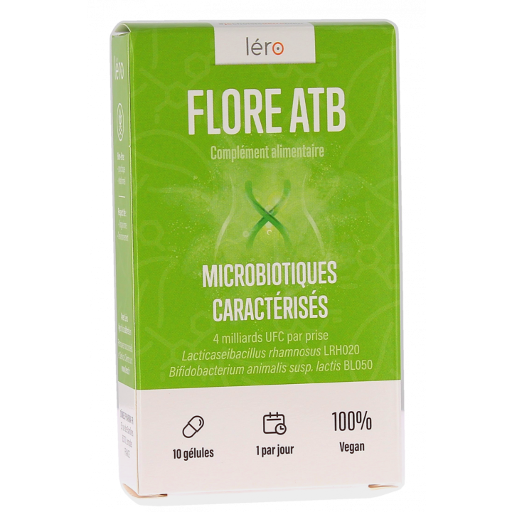 Flore ATB L&eacute;ro - bo&icirc;te de 10 g&eacute;lules