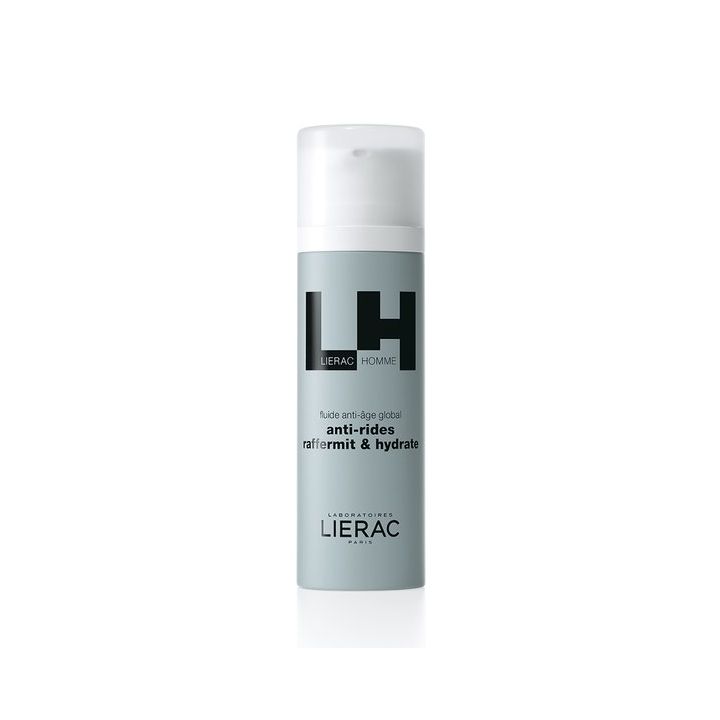 Fluide anti-rides global Lierac homme - tube de 50ml