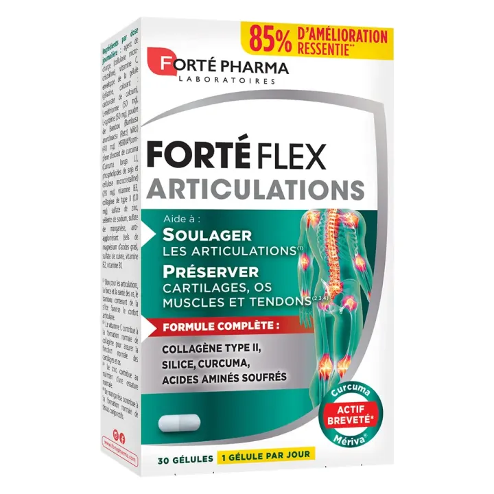 Fort&eacute; Flex articulations Fort&eacute; Pharma - boite de 30 g&eacute;lules