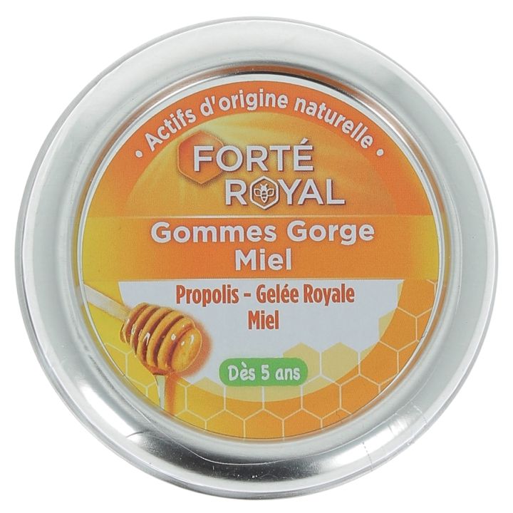 Fort&eacute; Royal Gommes Gorge Miel Fort&eacute; Pharma - bo&icirc;te de 45 g