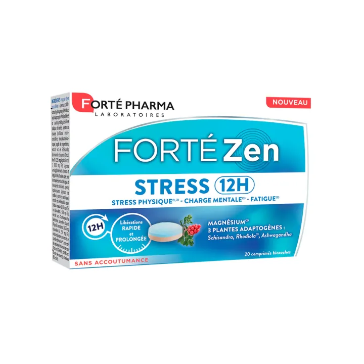 Fort&eacute; Zen stress 12h Forte Pharma - boite de 20 comprim&eacute;s