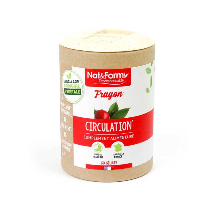 Fragon Ecoresponsable Nat&Form - boite de 60 g&eacute;lules