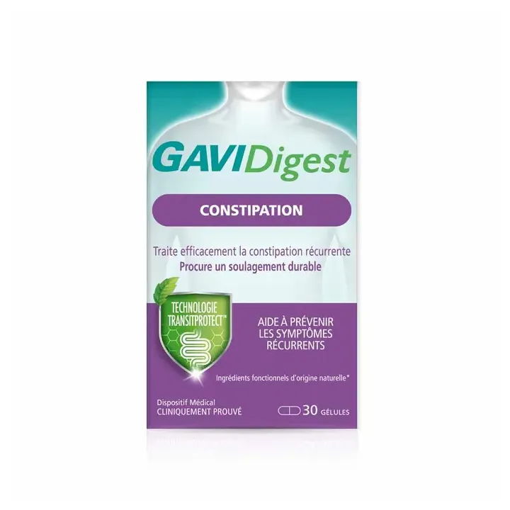 GAVIDigest constipation Reckitt - boite de 30 g&eacute;lules