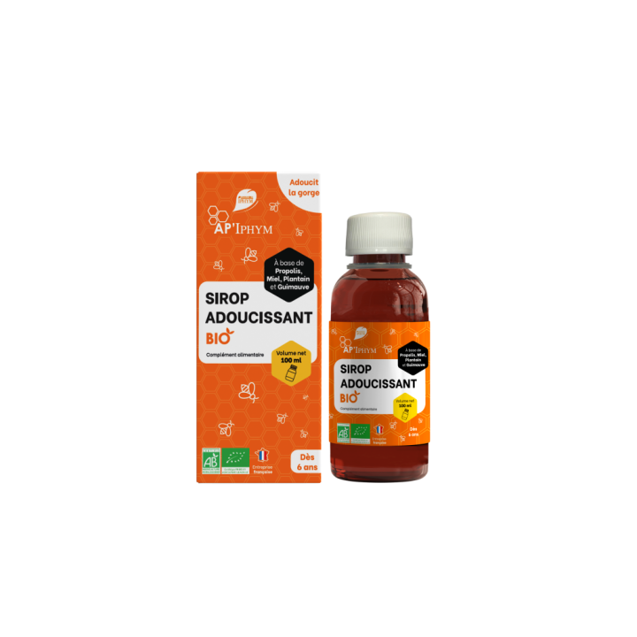 AP&rsquo;Iphym sirop adoucissant Iphym - flacon de 100ml
