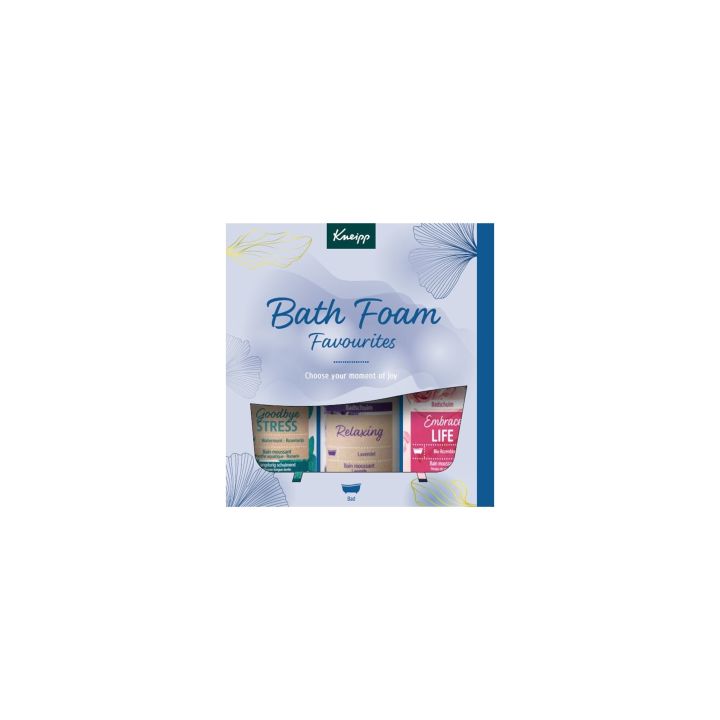 Bath Foam favourites Kneipp - coffret de 3 produits