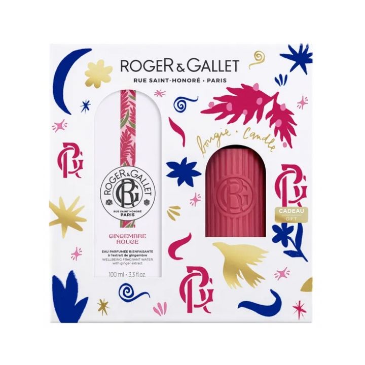 Coffret Gingembre rouge Roger & Gallet - coffret de 2 produits