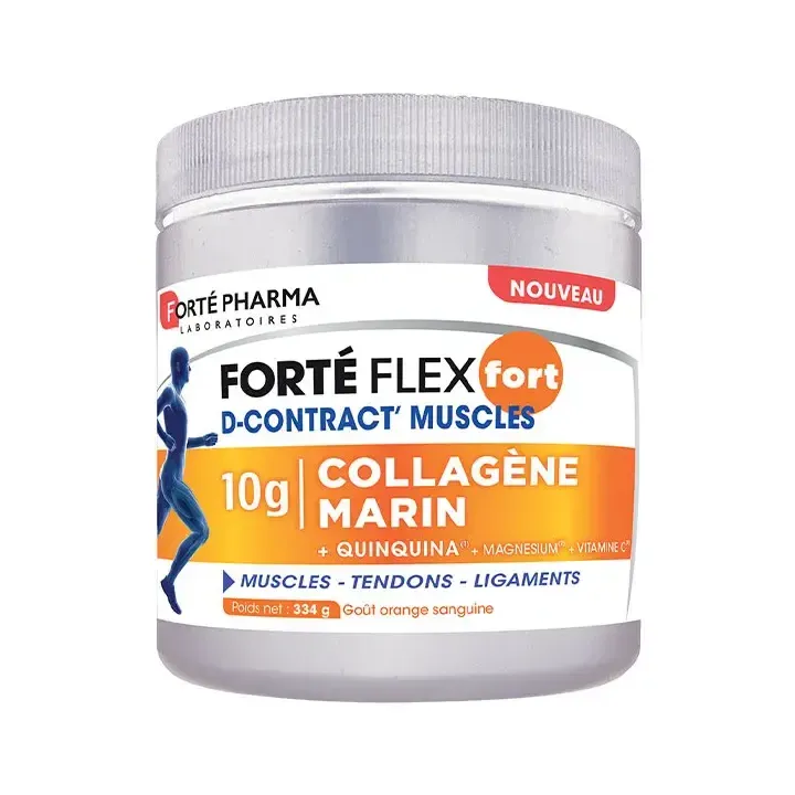 Fort&eacute;Flex fort d-contract muscles collag&egrave;ne marin Fort&eacute; Pharma - pot de 334g