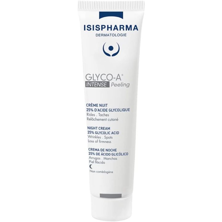 Glyco-A Intense Peeling cr&egrave;me nuit 25% acide glycolique Isispharma - tube de 30ml