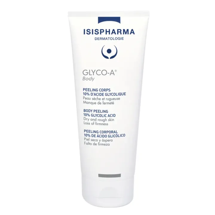 Glyco-A peeling corps 10% d'acide glycolique Isispharma - tube de 200ml