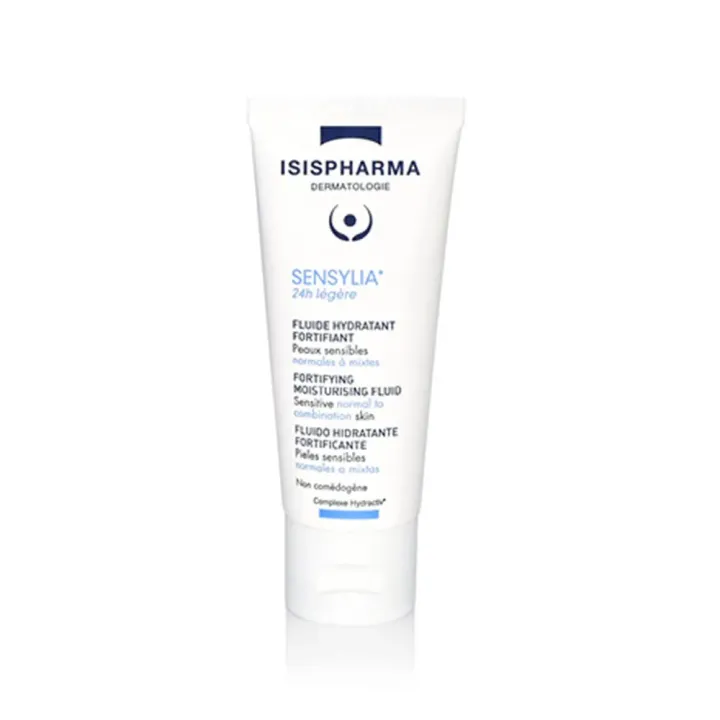 Sensylia 24h l&eacute;g&egrave;re fluide hydratant fortifiant Isispharma - tube de 40ml