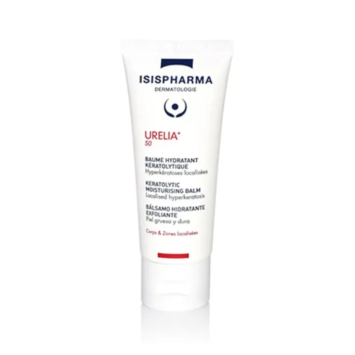 Urelia 50 baume hydratant k&eacute;ratolyptique Isispharma - tube de 40ml