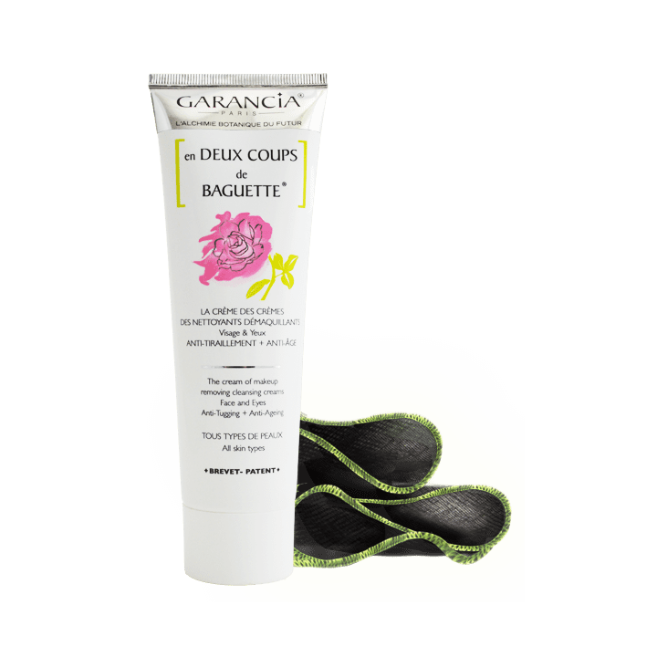 En Deux Coups de Baguette cr&egrave;me nettoyante d&eacute;maquillante rose Garancia - tube 120 g