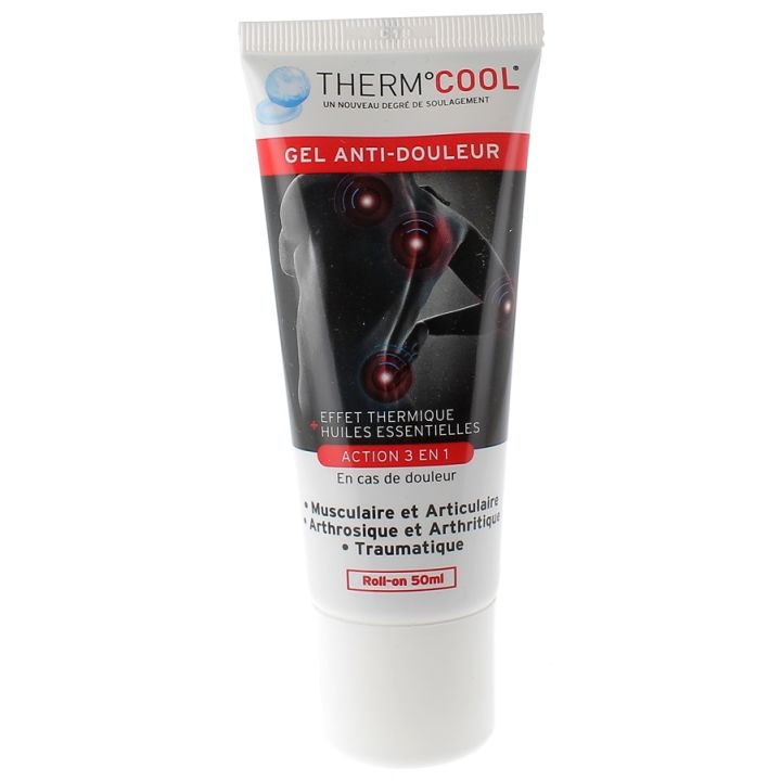 Gel anti-douleur 3 en 1 term&deg;cool Bausch Lomb - tube de 50 ml