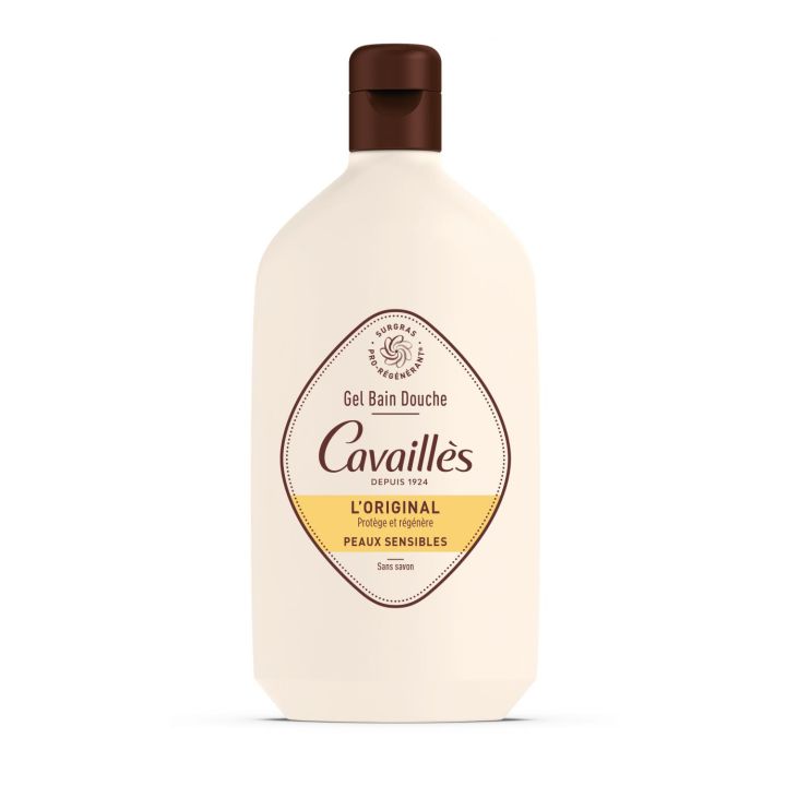Gel bain et douche surgras actif Rog&eacute; Cavaill&egrave;s - flacon de 400 ml