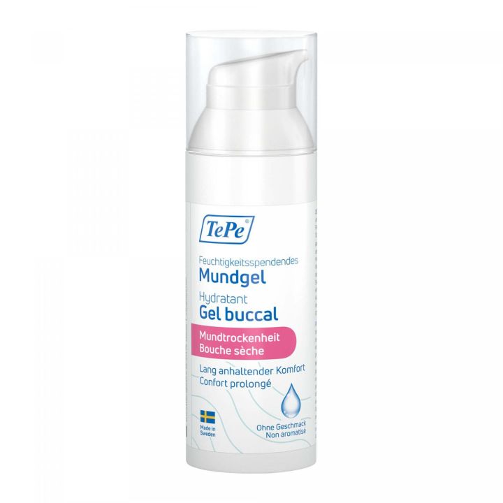 Gel buccal hydratant bouche s&egrave;che TePe - flacon de 50ml