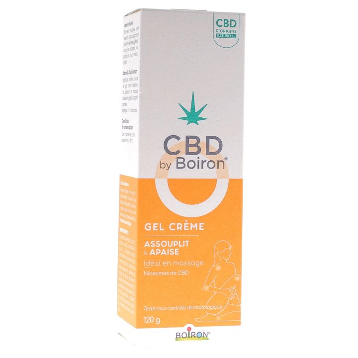 Gel cr&egrave;me CBD by Boiron - tube de 120ml