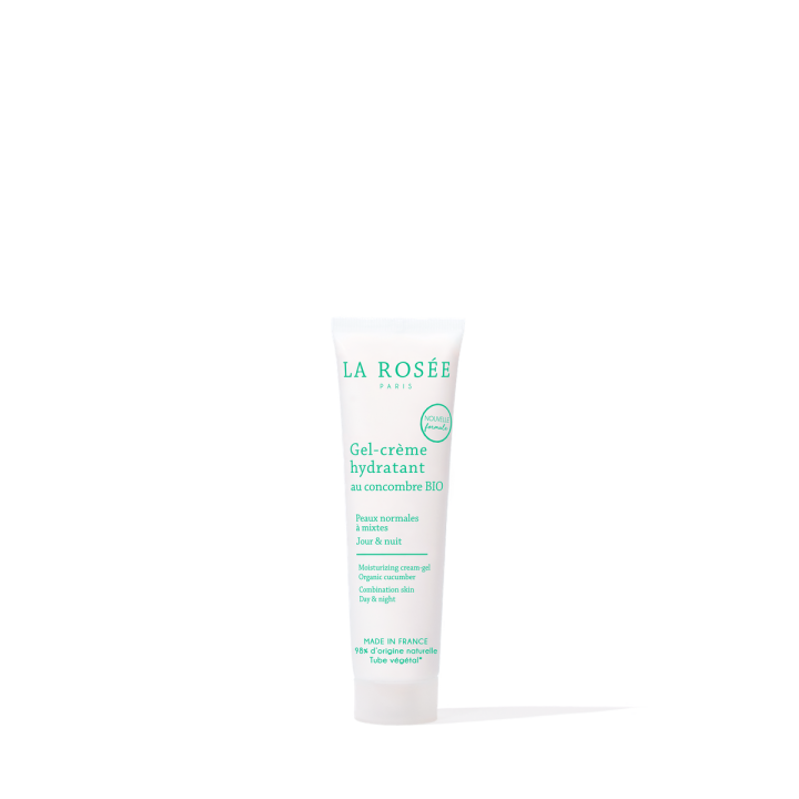 Gel cr&egrave;me hydratant visage La Ros&eacute;e - tube de 60 ml
