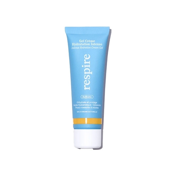 Gel cr&egrave;me hydratation intense Respire - tube de 50ml