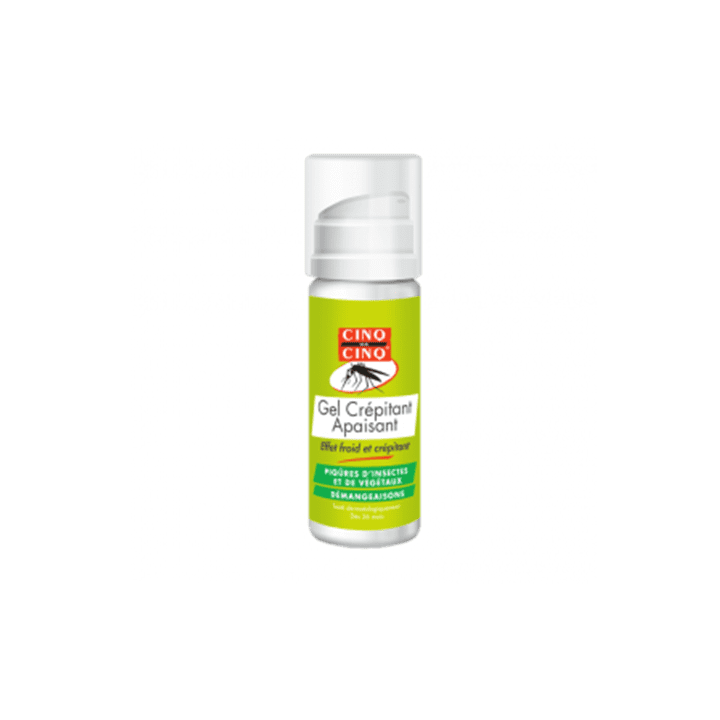 Gel cr&eacute;pitant apaisant cinq sur cinq natura - spray de 50 ml