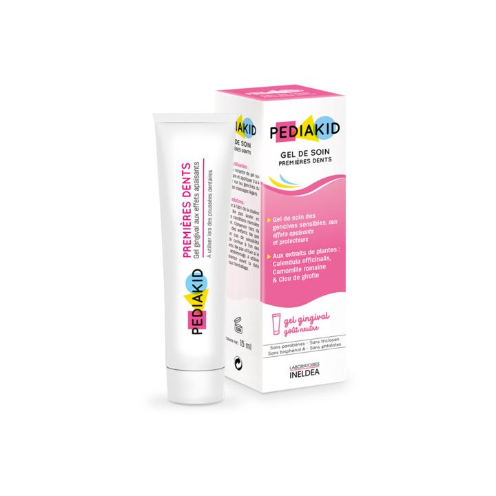 Gel de Soin Premi&egrave;res Dents Pediakid - tube de 15 ml