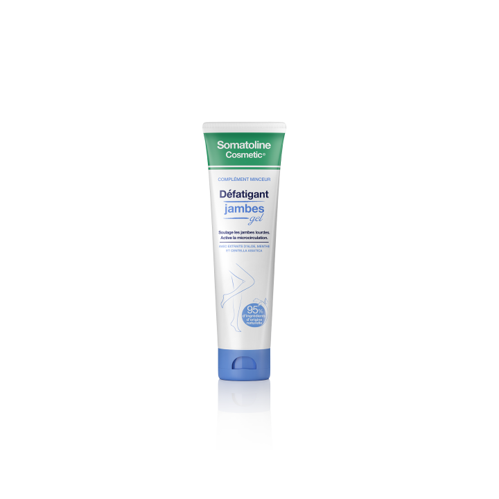 Gel d&eacute;fatigant jambes Somatoline Cosmetic - tube de 100 ml