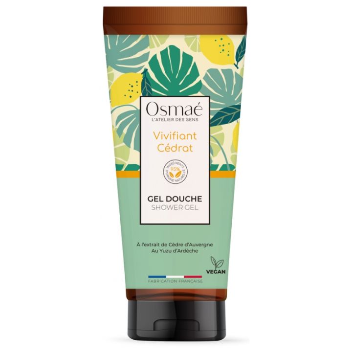 Gel douche Vivifiant C&eacute;drat Osma&eacute; - tube de 200ml