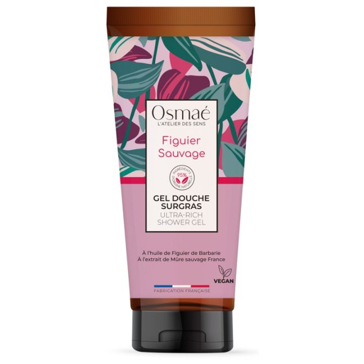 Gel douche surgras Figuier Sauvage Osma&eacute; - tube de 200 ml